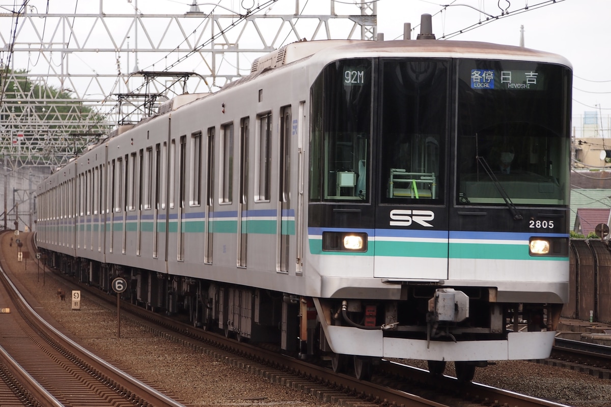 埼玉高速鉄道 浦和美園車両基地 2000系 2105F