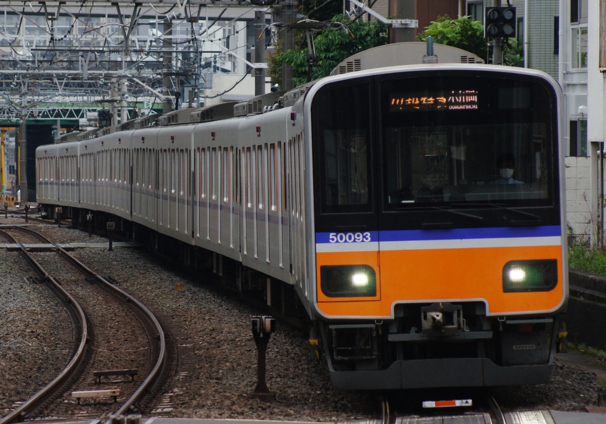 東武鉄道 森林公園検修区 50090系 51093F