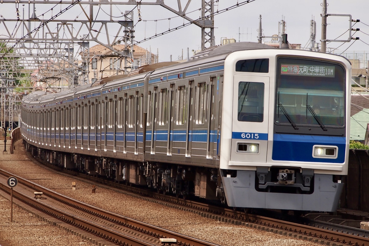 西武鉄道 池袋線車両所小手指車両基地 6000系 6115F