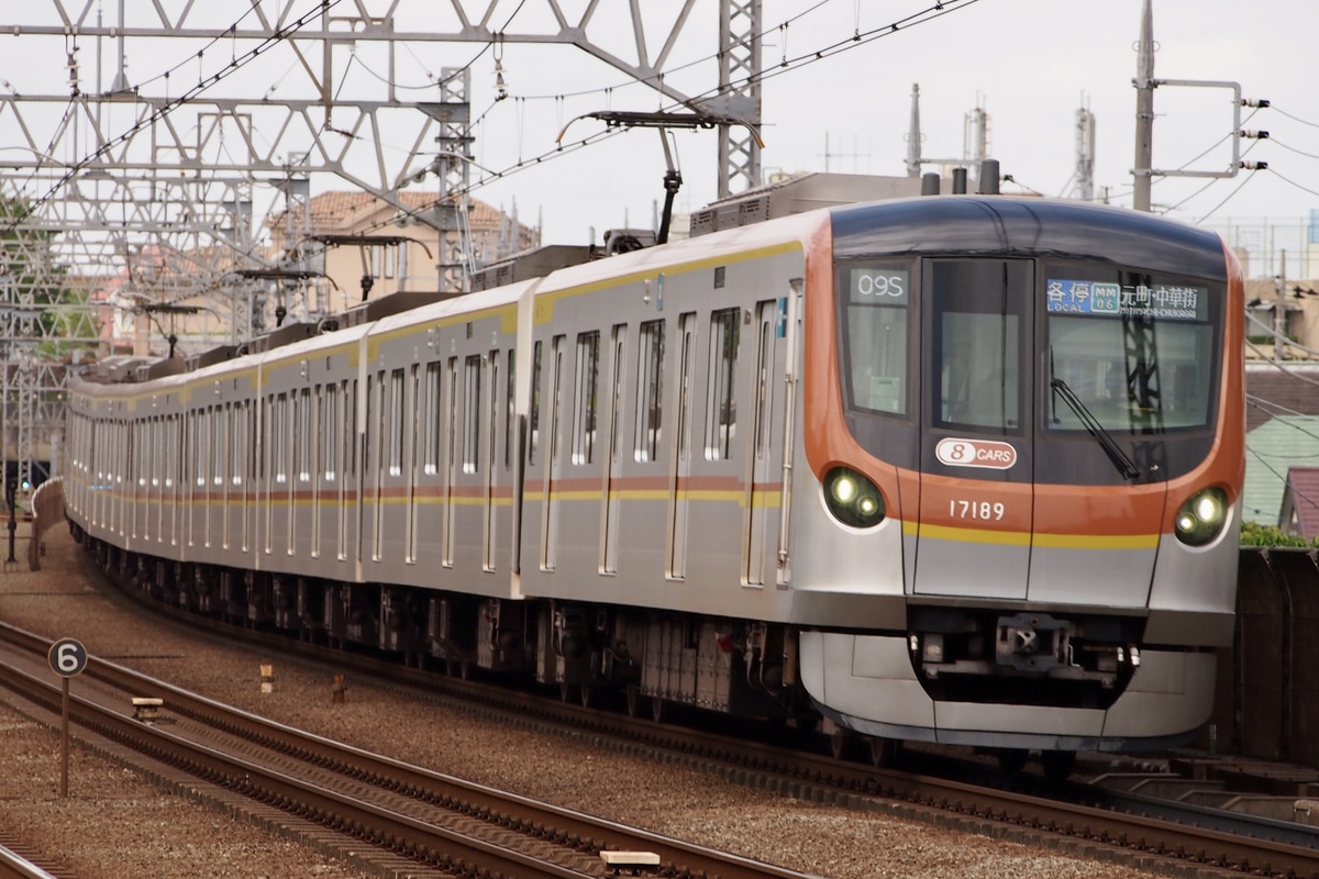 東京メトロ 和光検車区 17000系 17189F