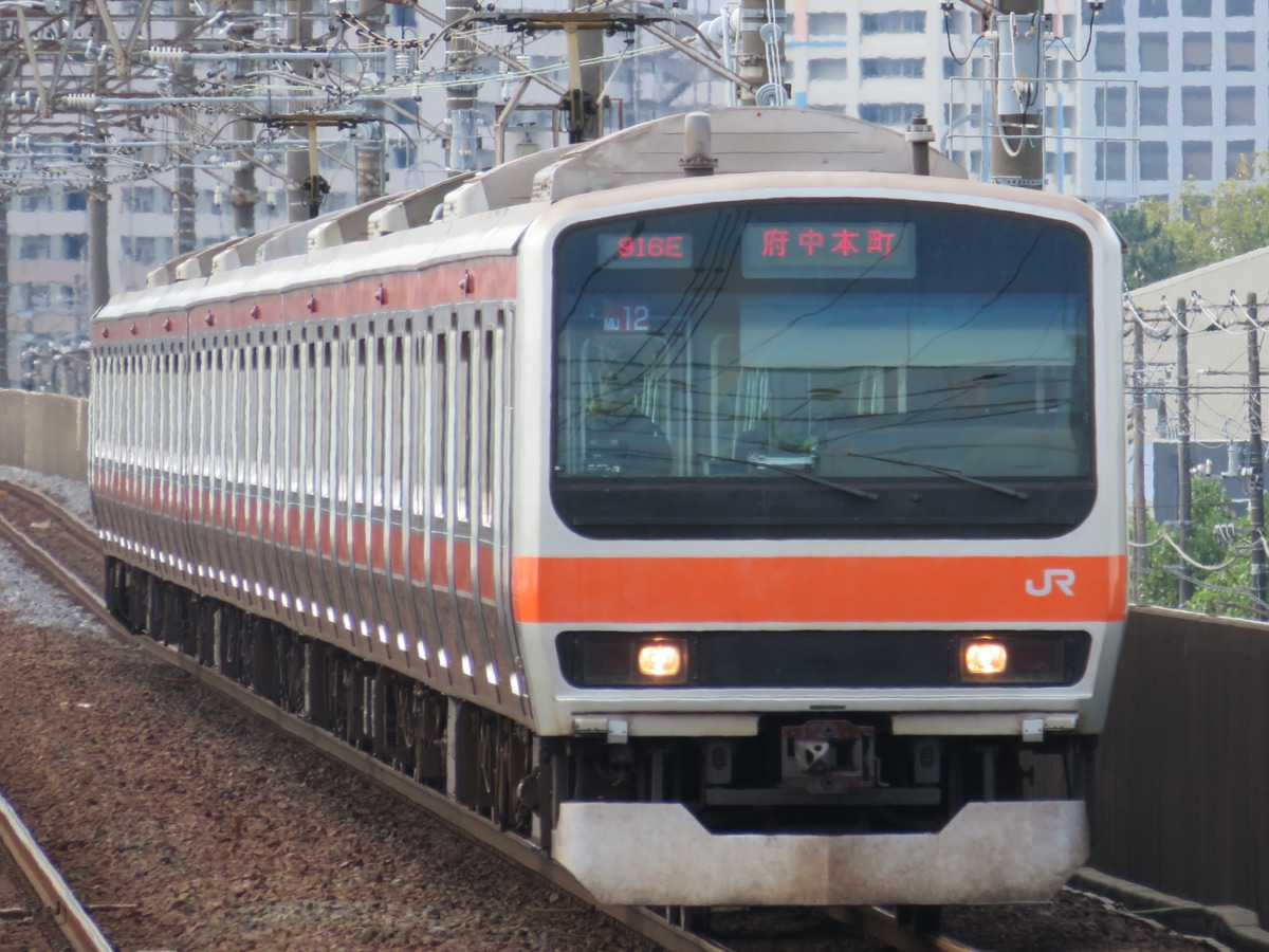 JR東日本 京葉車両センター E231系 ケヨMU12編成