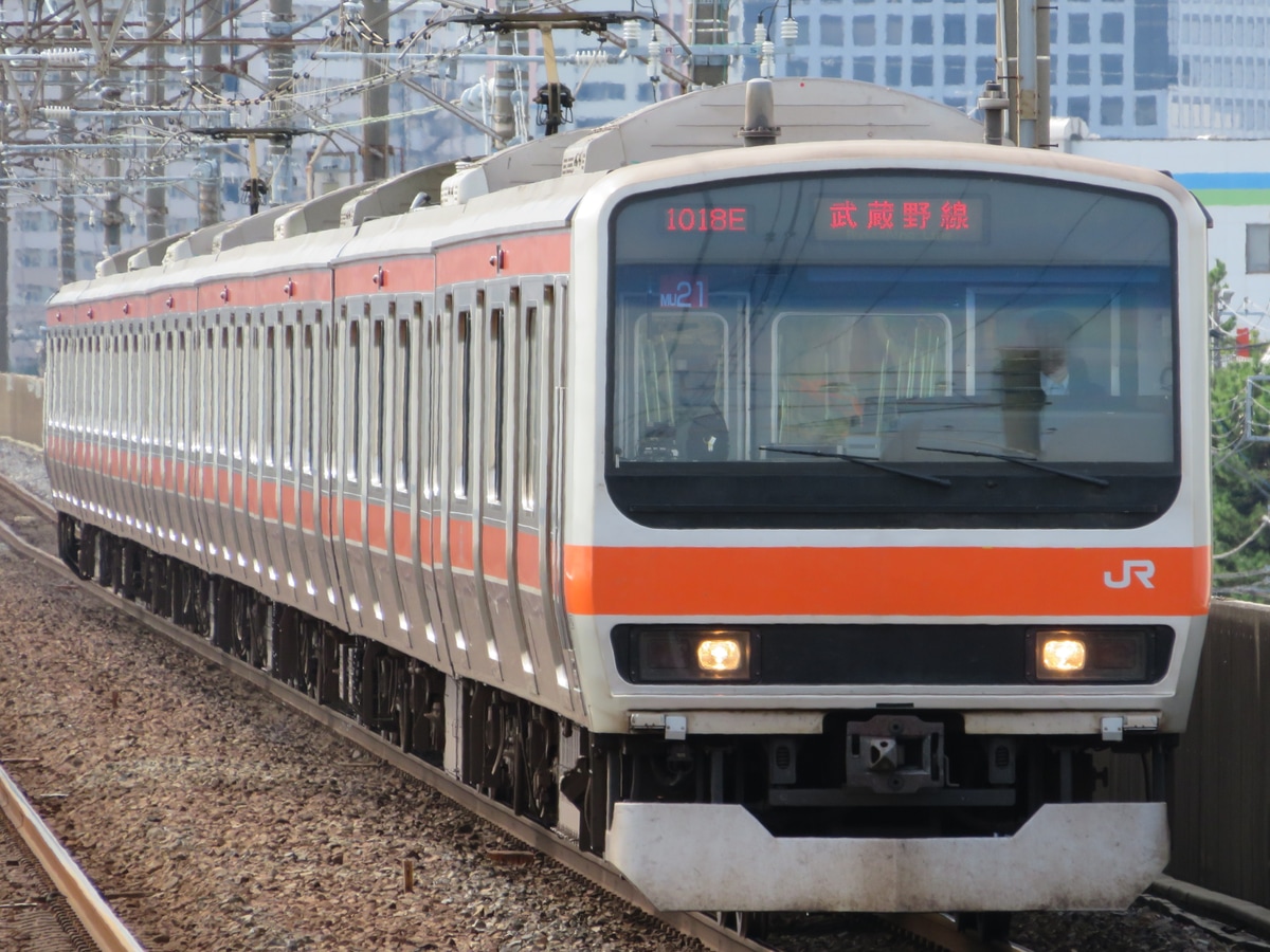 JR東日本 京葉車両センター E231系 ケヨMU21編成