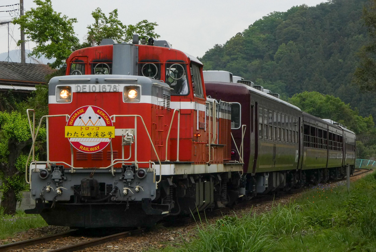 わたらせ渓谷鐵道  DE10-1678号機 