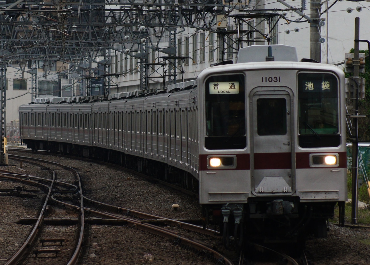 東武鉄道 森林公園検修区 10030系 11031F