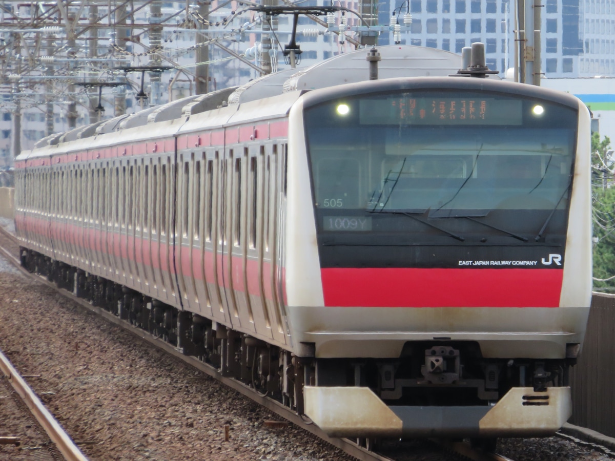 JR東日本 京葉車両センター E233系 ケヨ505編成