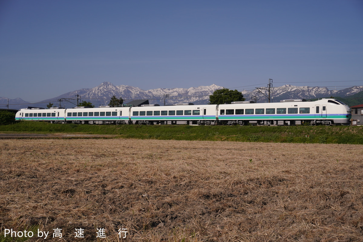 JR東日本 新潟車両センター E653系 H-202編成
