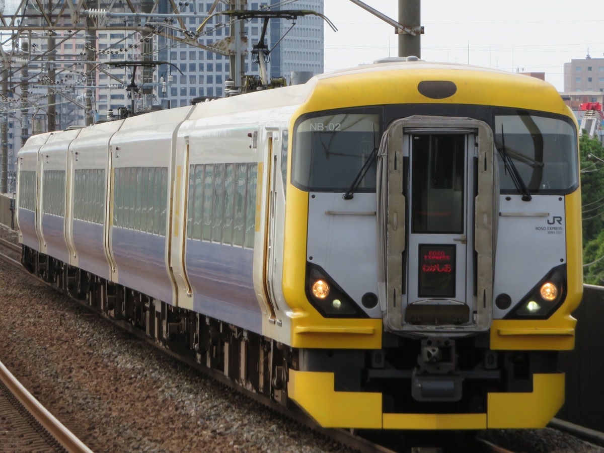 JR東日本 幕張車両センター本区 E257系 マリNB-02編成
