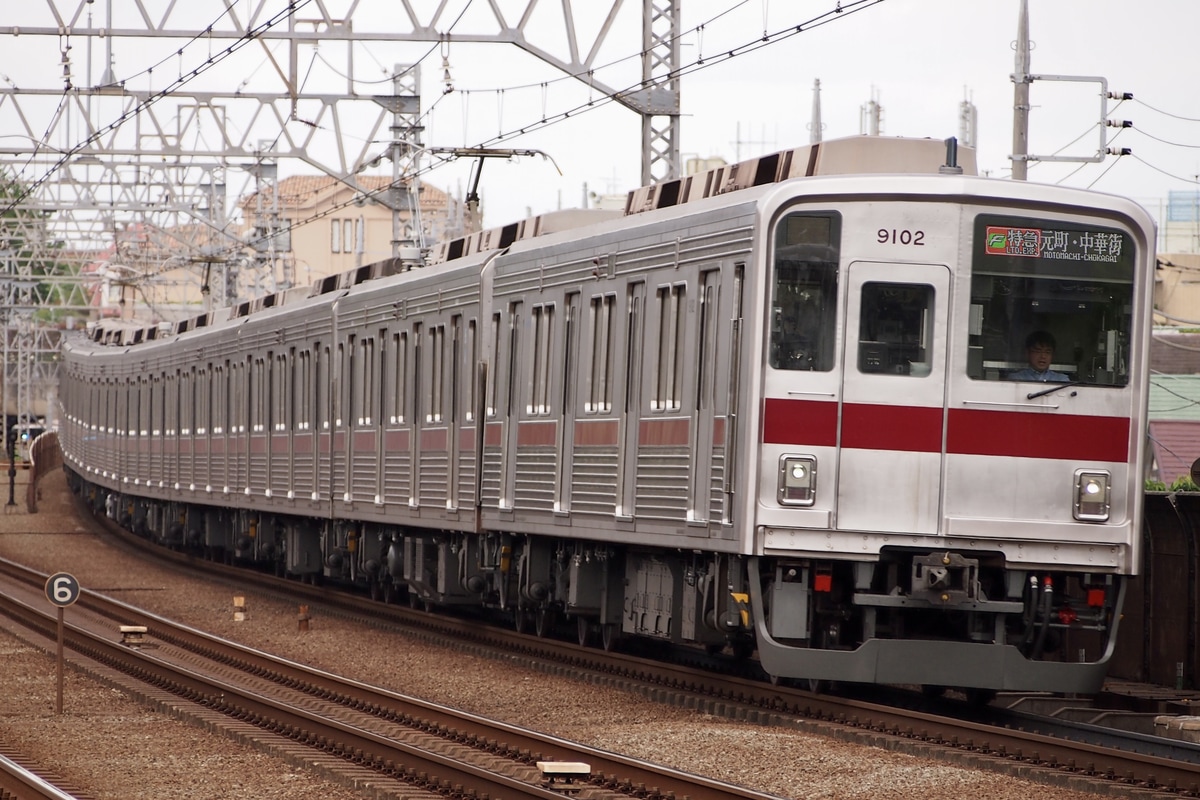 東武鉄道 森林公園検修区 9000系 9102F