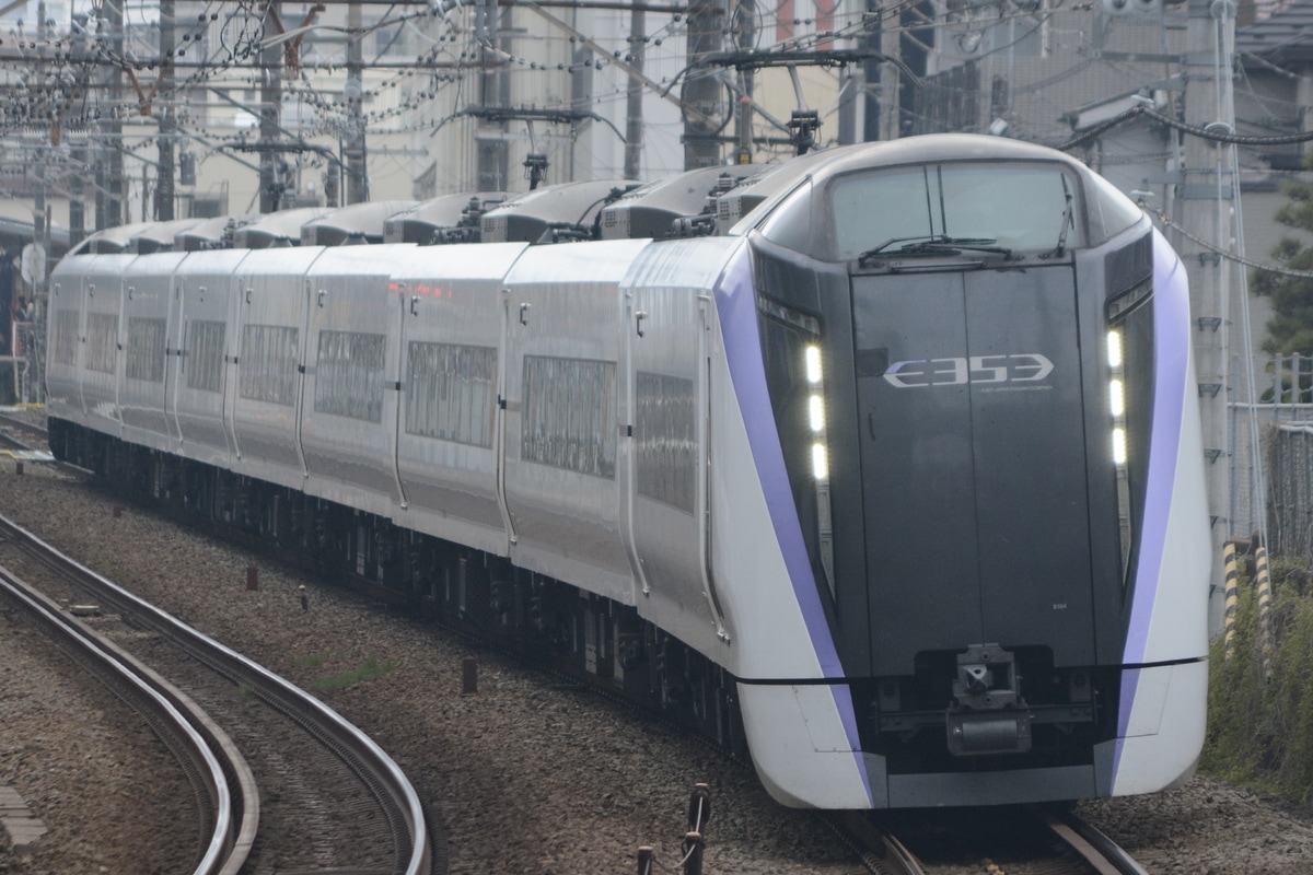 JR東日本 松本車両センター E353系 モトS104編成