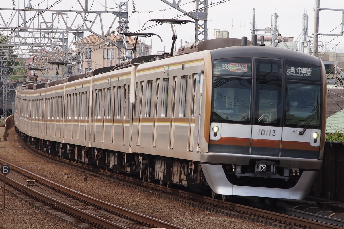 東京メトロ 和光検車区 10000系 10113F
