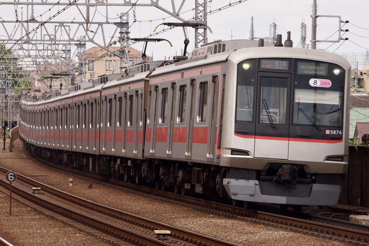 東急電鉄 元住吉検車区 5050系 5174F
