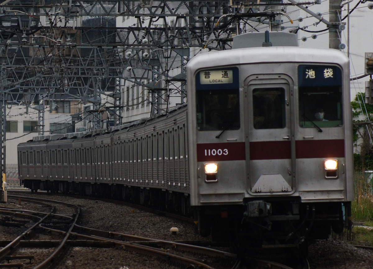 東武鉄道 森林公園検修区 10000系 11003F