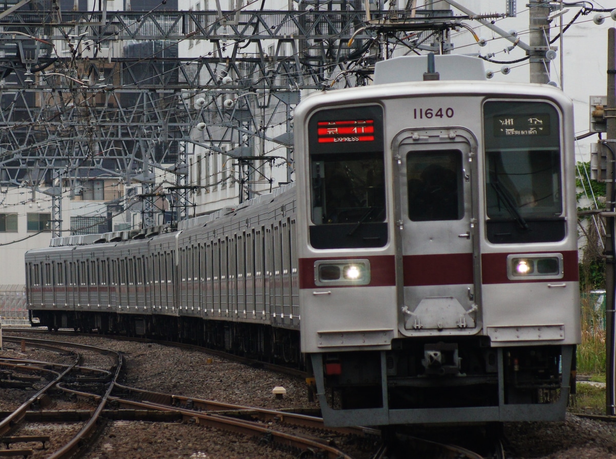 東武鉄道 森林公園検修区 10030系 11640F