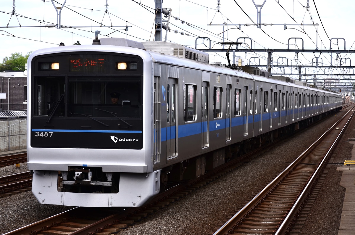 小田急電鉄 喜多見検車区 3000形 3087F