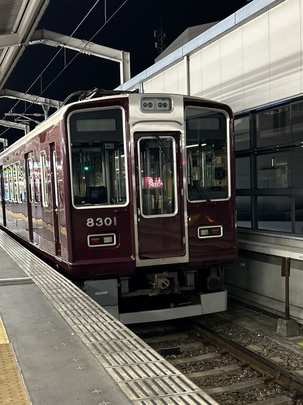 阪急電鉄 正雀車庫 8300系 8301F