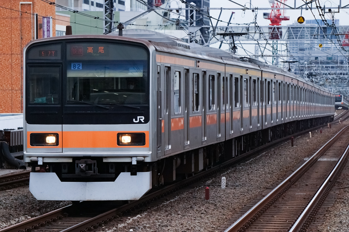 JR東日本 豊田車両センター本区 209系 トタ82編成