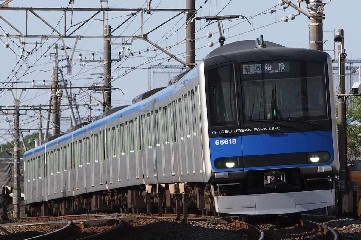 東武鉄道 南栗橋車両管区七光台支所 60000系 61618F