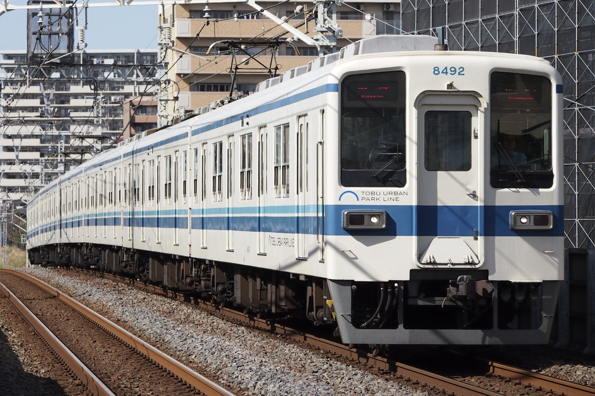 東武鉄道 南栗橋車両管区七光台支所 8000系 8192F