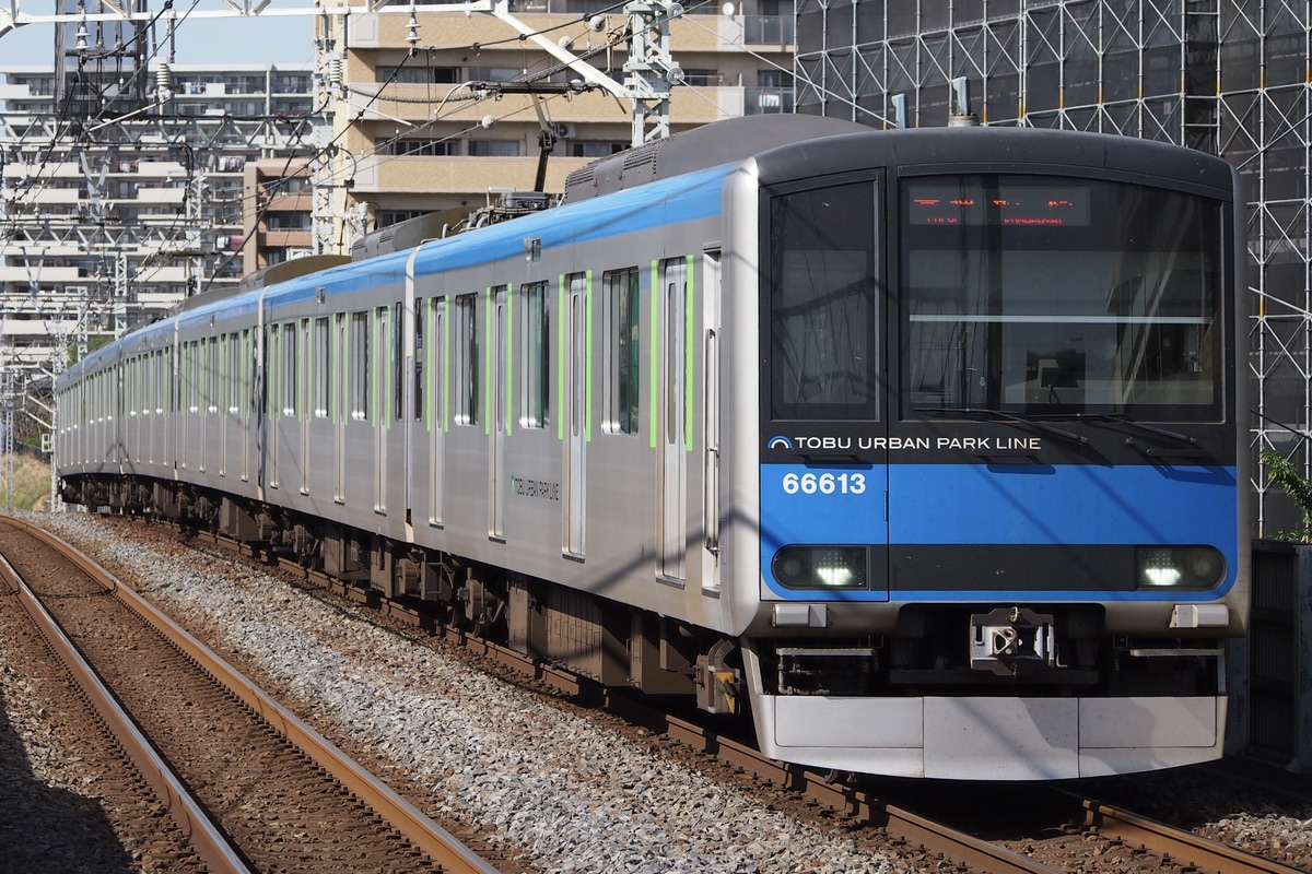東武鉄道 南栗橋車両管区七光台支所 60000系 61613F