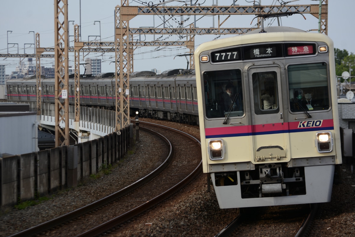 京王電鉄 若葉台検車区 7000系 7727F