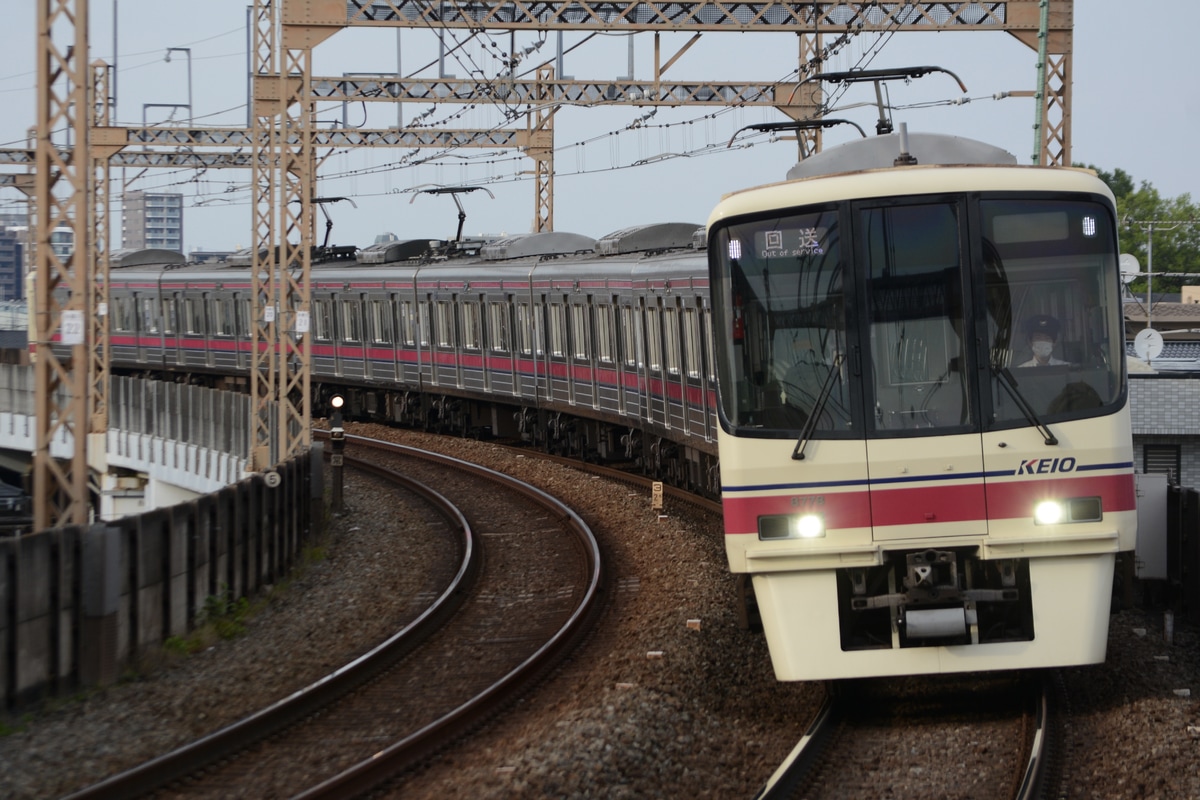 京王電鉄 若葉台検車区 8000系 8728F
