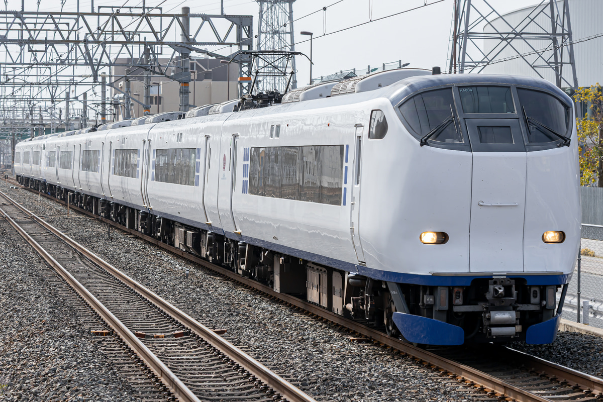 JR西日本  281系 ヒネHA604編成