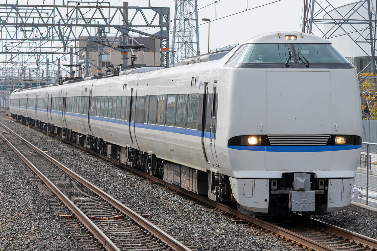 JR西日本  683系 キトB33編成