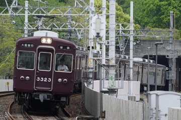 阪急電鉄 正雀車庫 3300系 3323F