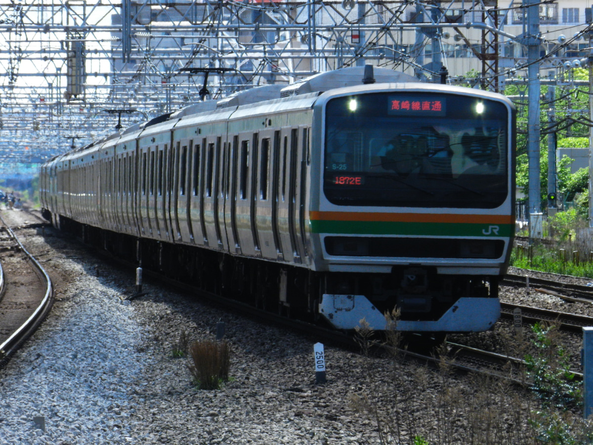 JR東日本 国府津車両センター E231系 コツS-25編成