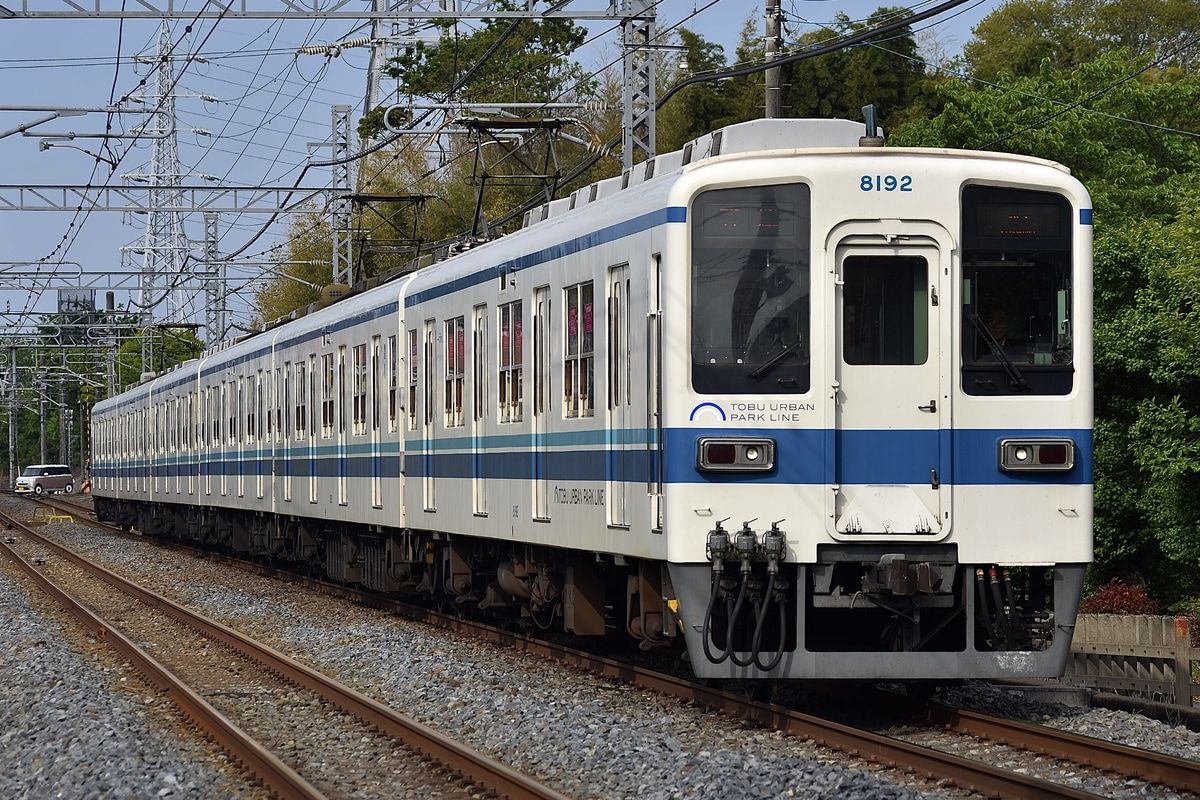 東武鉄道 南栗橋車両管区七光台支所 8000系 8192F