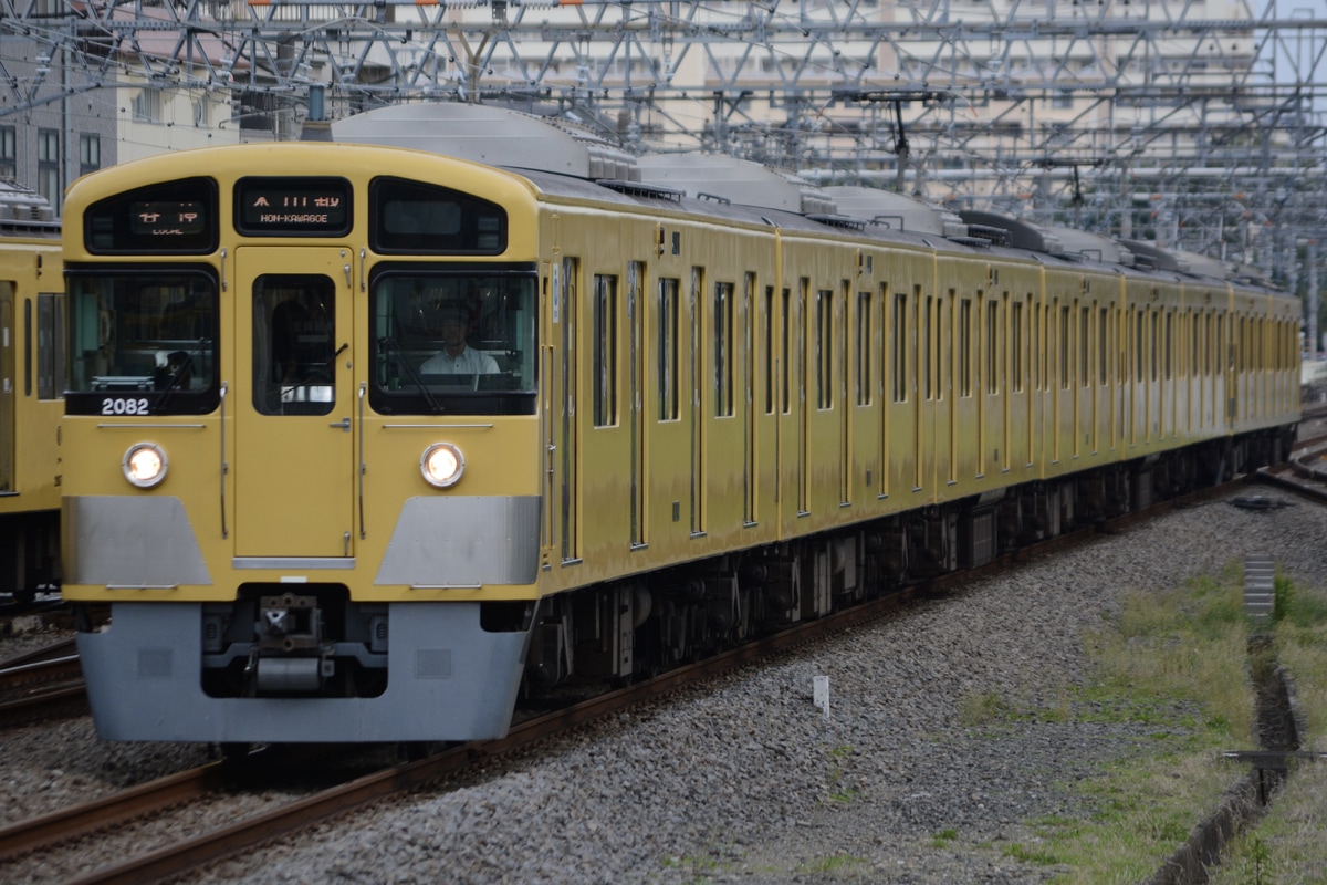 西武鉄道 玉川上水車両管理所 2000系 2081F