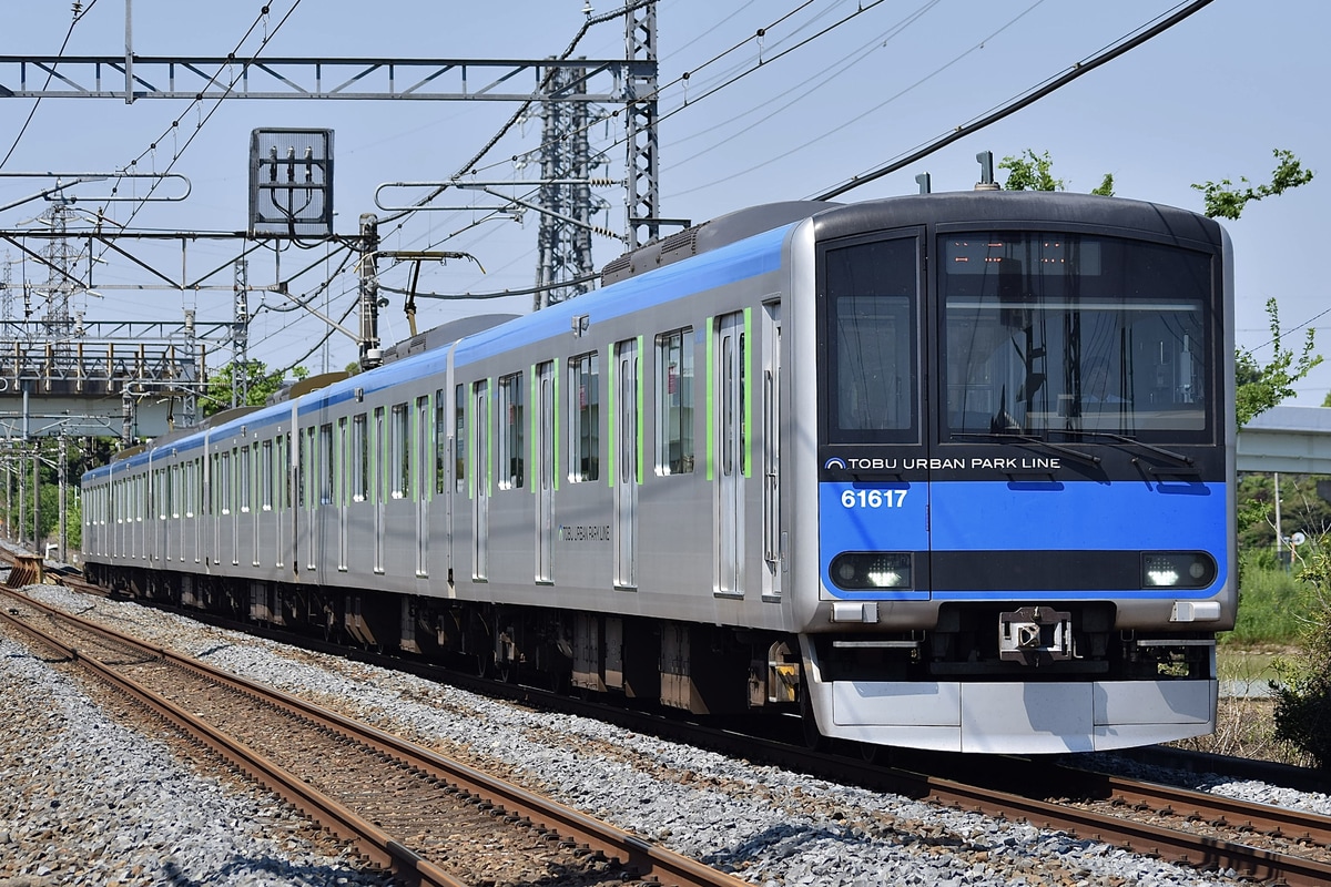東武鉄道 南栗橋車両管区七光台支所 60000系 61617F
