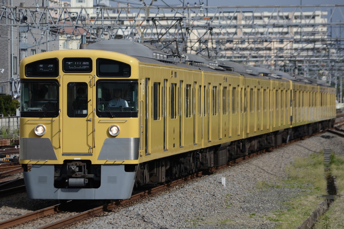 西武鉄道 玉川上水車両管理所 2000系 2523F