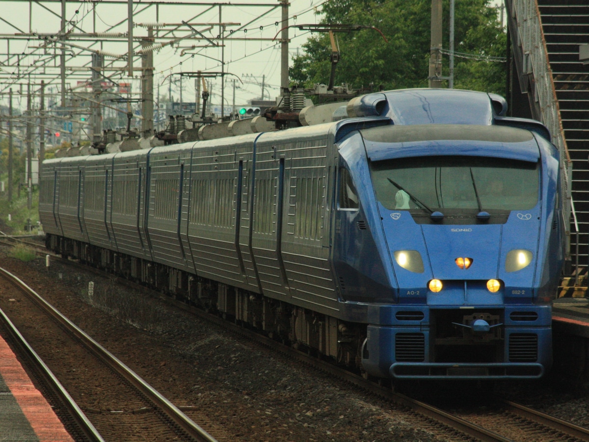 JR九州 大分鉄道事業部大分車両センター 883系 AO-2編成