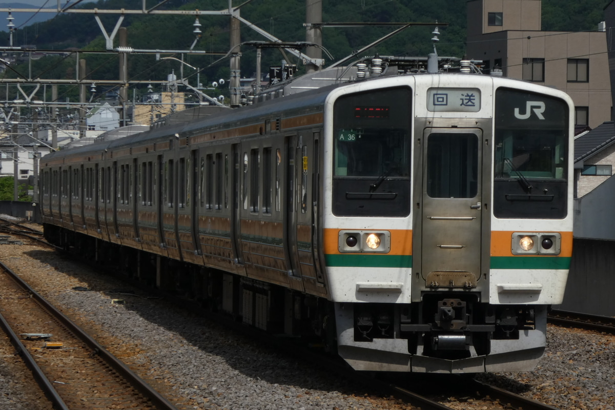JR東日本 高崎車両センター 211系 A36