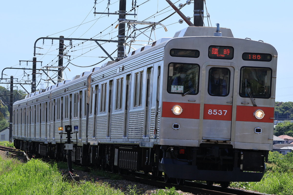 東急電鉄 長津田車両工場 8500系 8637f