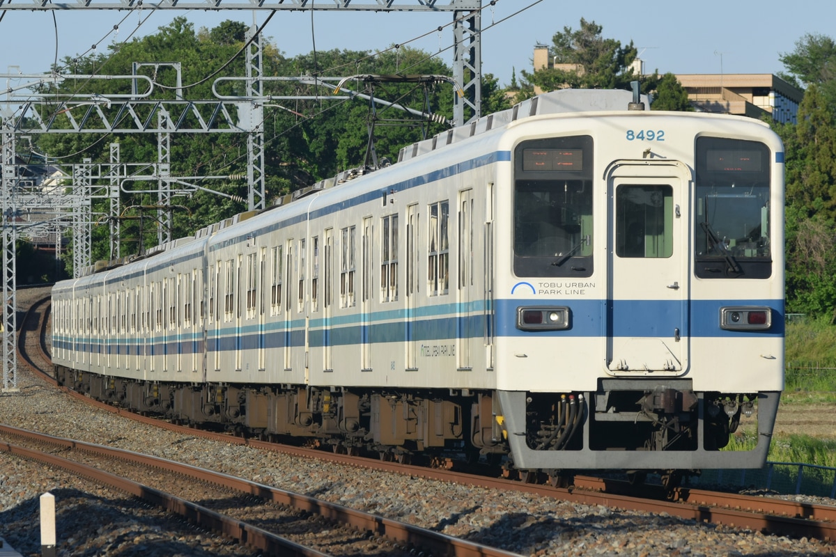 東武鉄道 南栗橋車両管区七光台支所 8000系 8192F