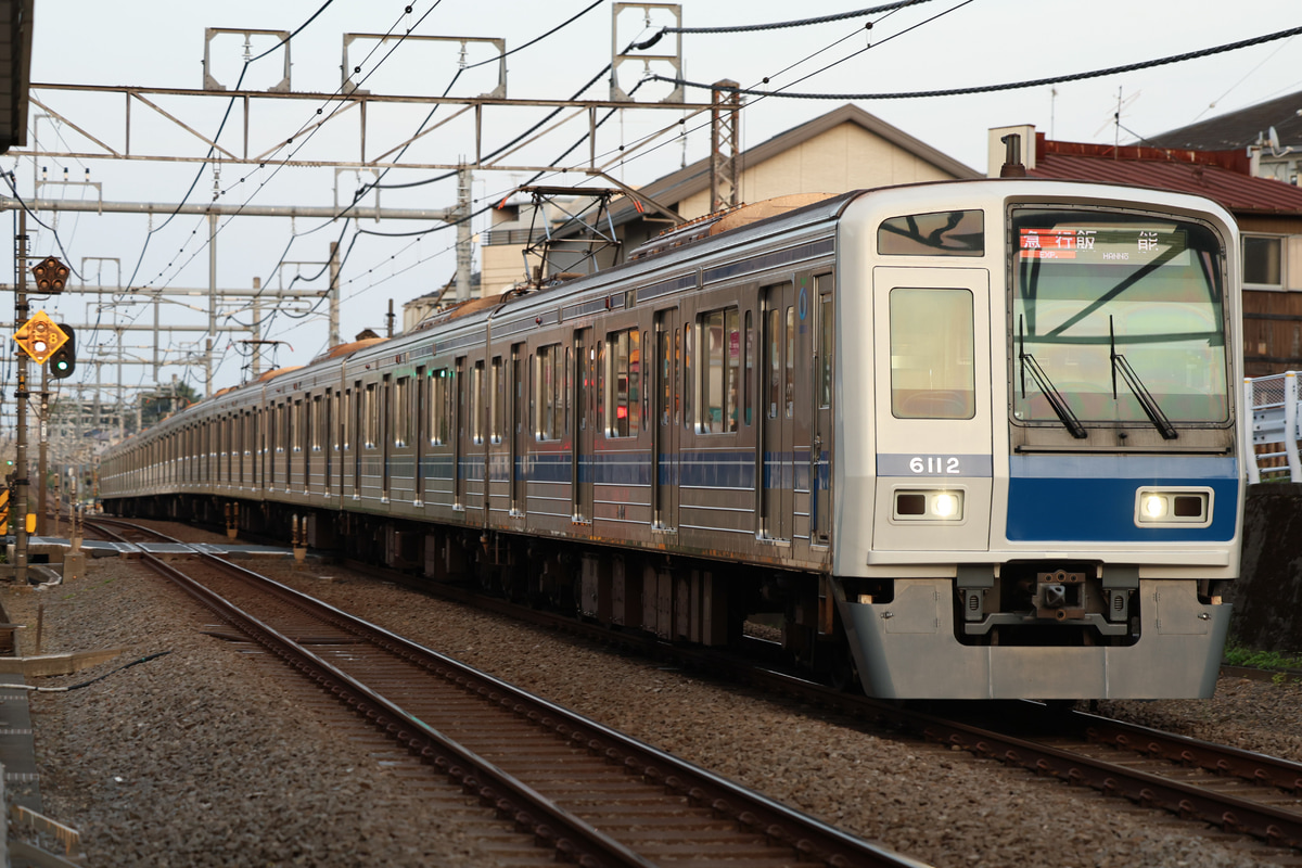 西武鉄道  6000系 6112F