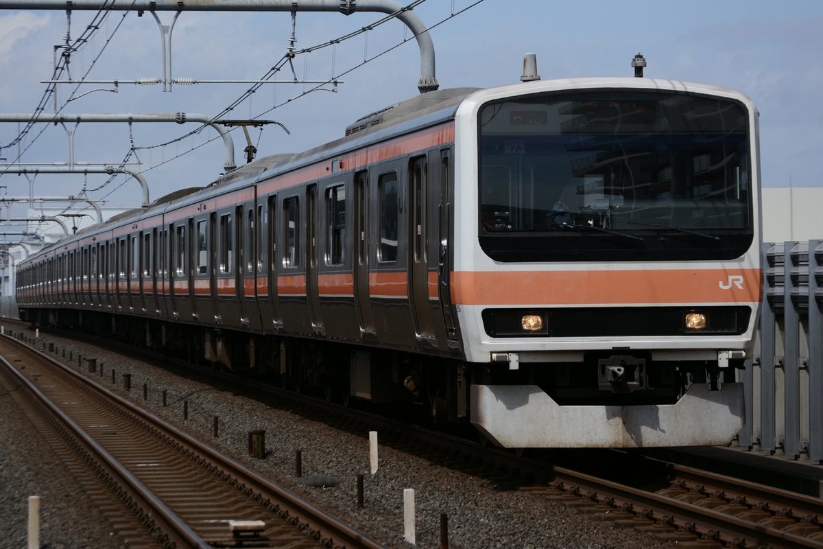 JR東日本 京葉車両センター 209系 ケヨM73編成