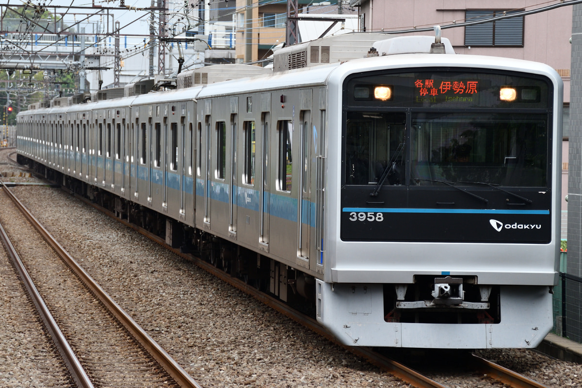 小田急電鉄 喜多見検車区 3000形 3658×8