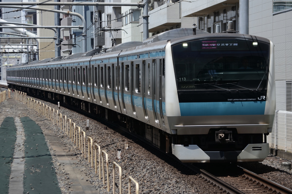 JR東日本 さいたま車両センター E233系 サイ113編成