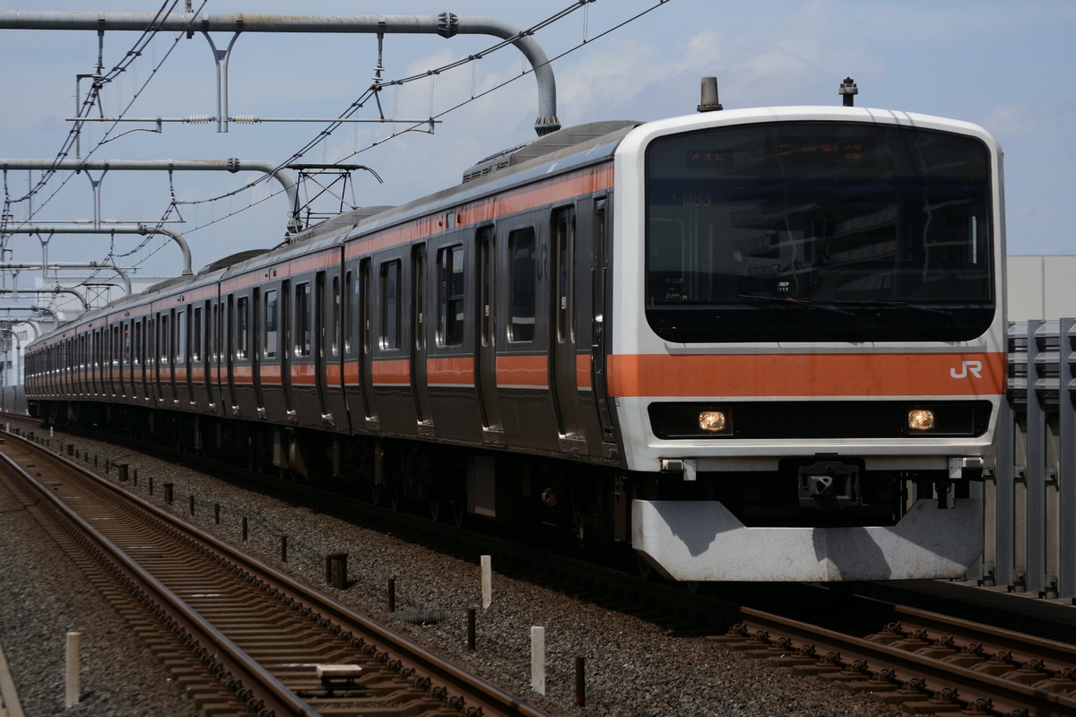 JR東日本 京葉車両センター 209系 ケヨM83編成