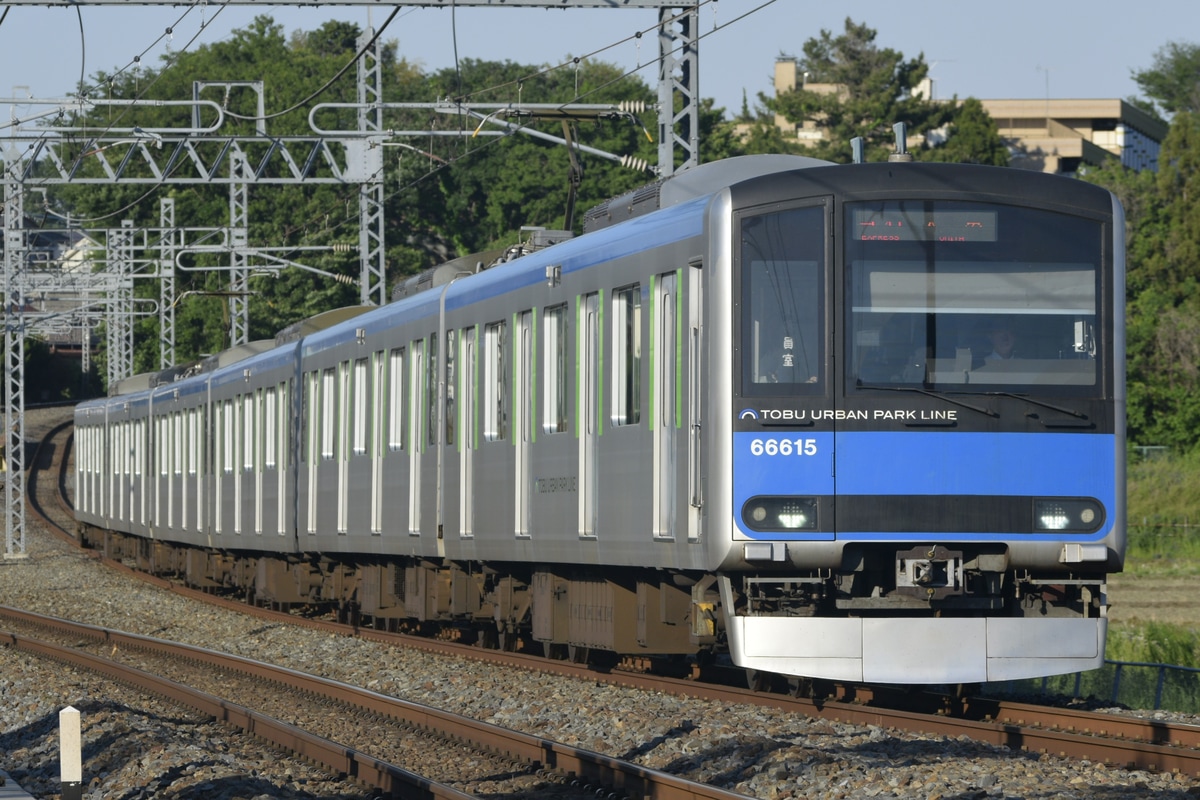 東武鉄道 南栗橋車両管区七光台支所 60000系 61615F