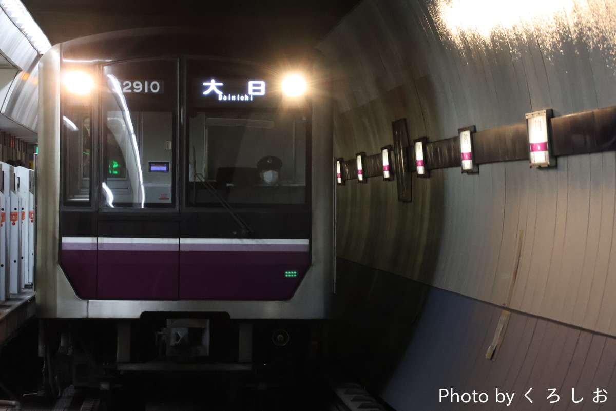 大阪市高速電気軌道 大日検車場 30000系 32610F