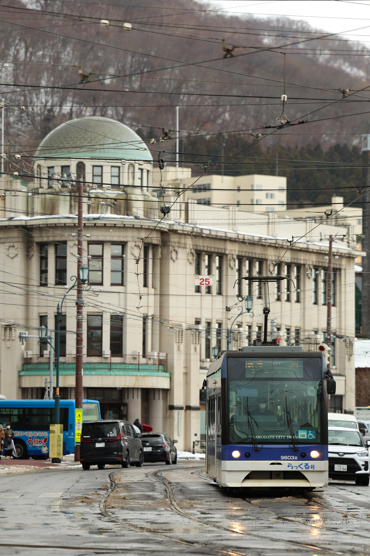 函館市企業局交通部 駒場車庫 9600形 9603