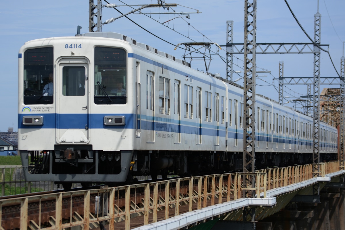 東武鉄道 南栗橋車両管区七光台支所 8000系 81114F
