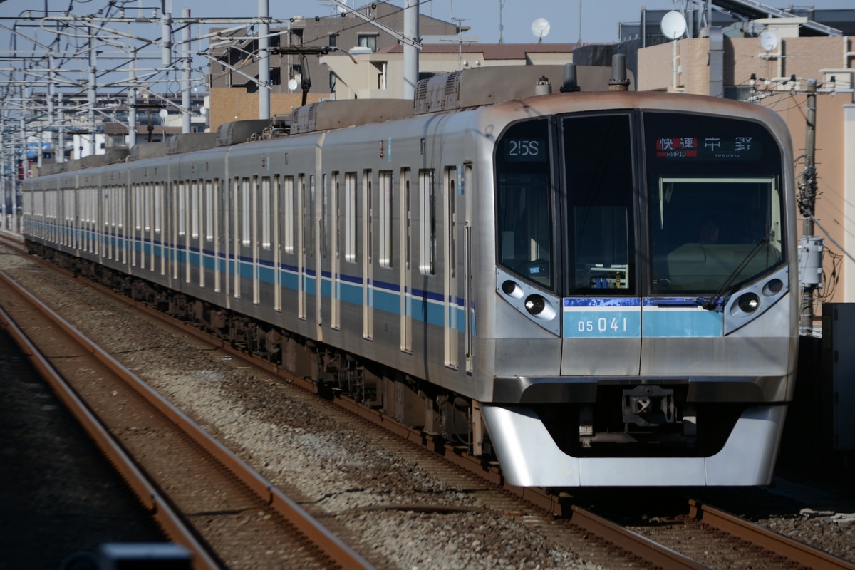 東京メトロ 深川検車区 05系 05-141F