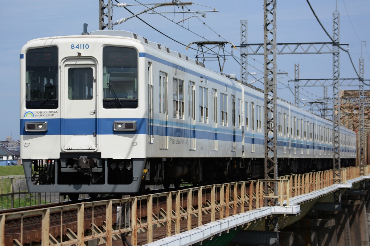 東武鉄道 南栗橋車両管区七光台支所 8000系 81110F
