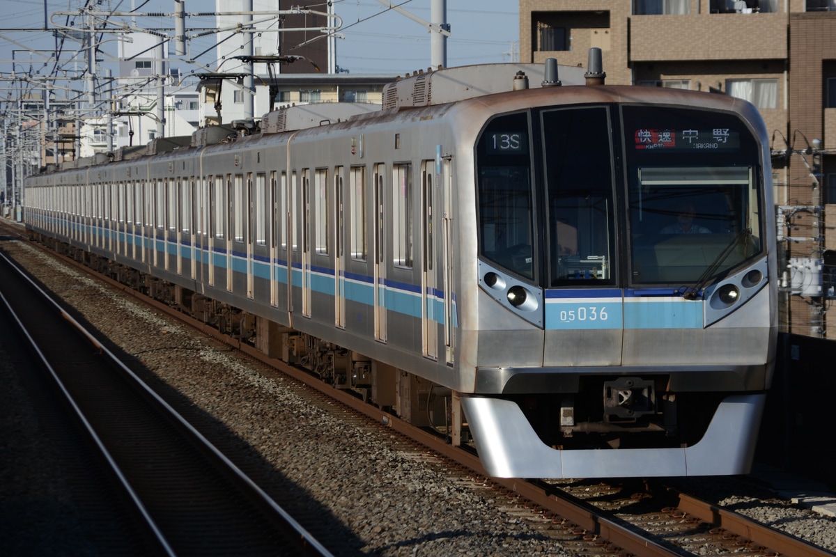 東京メトロ 深川検車区 05系 05-136F