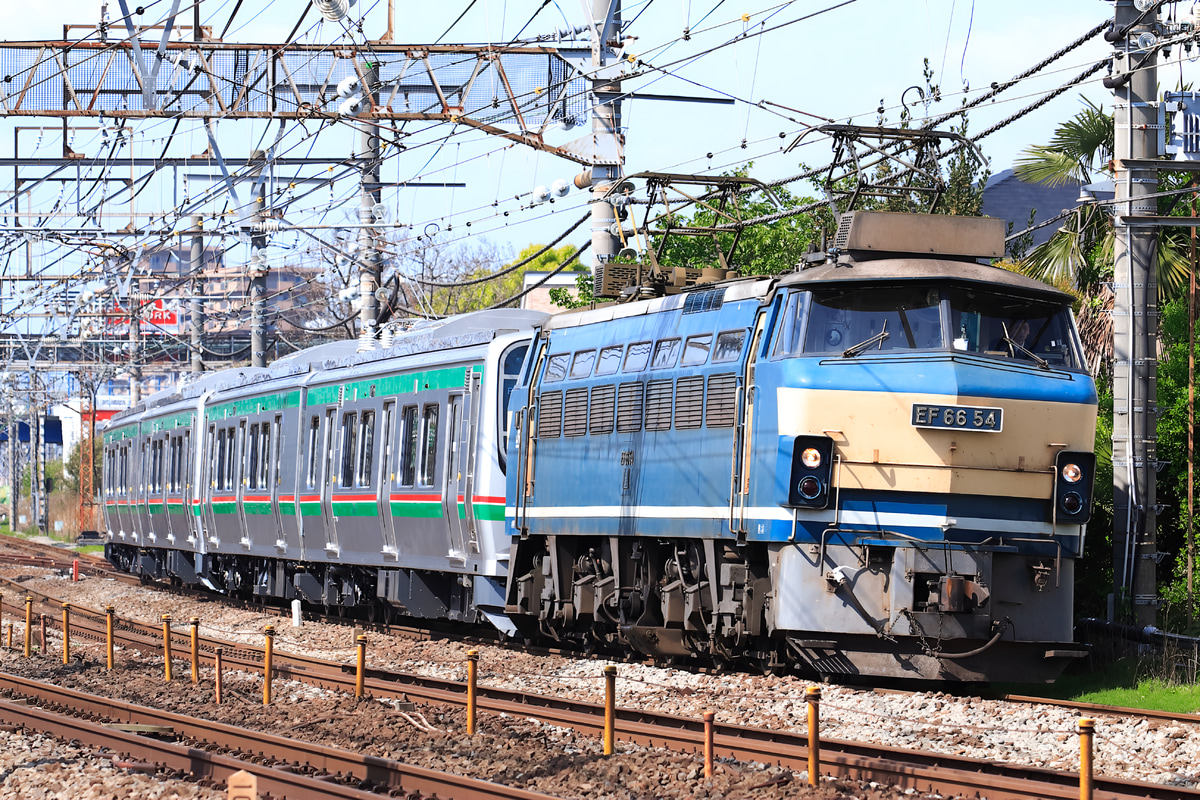 JR貨物 吹田機関区 EF66 54